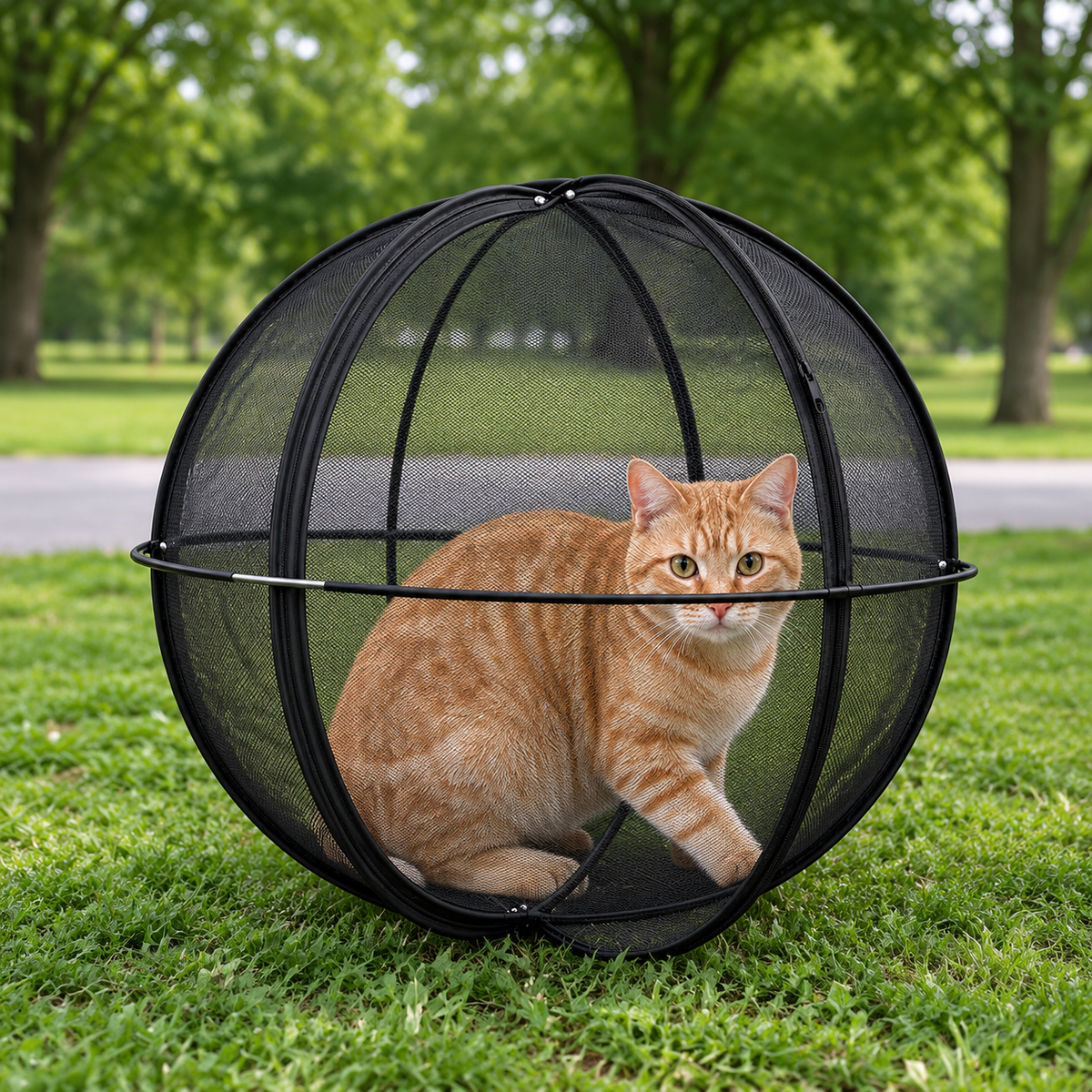 Cats and Dogs Desensitized Walking Balls Portable Dog Cages Outdoor Enclosures Spherical Rollable cat Tents
